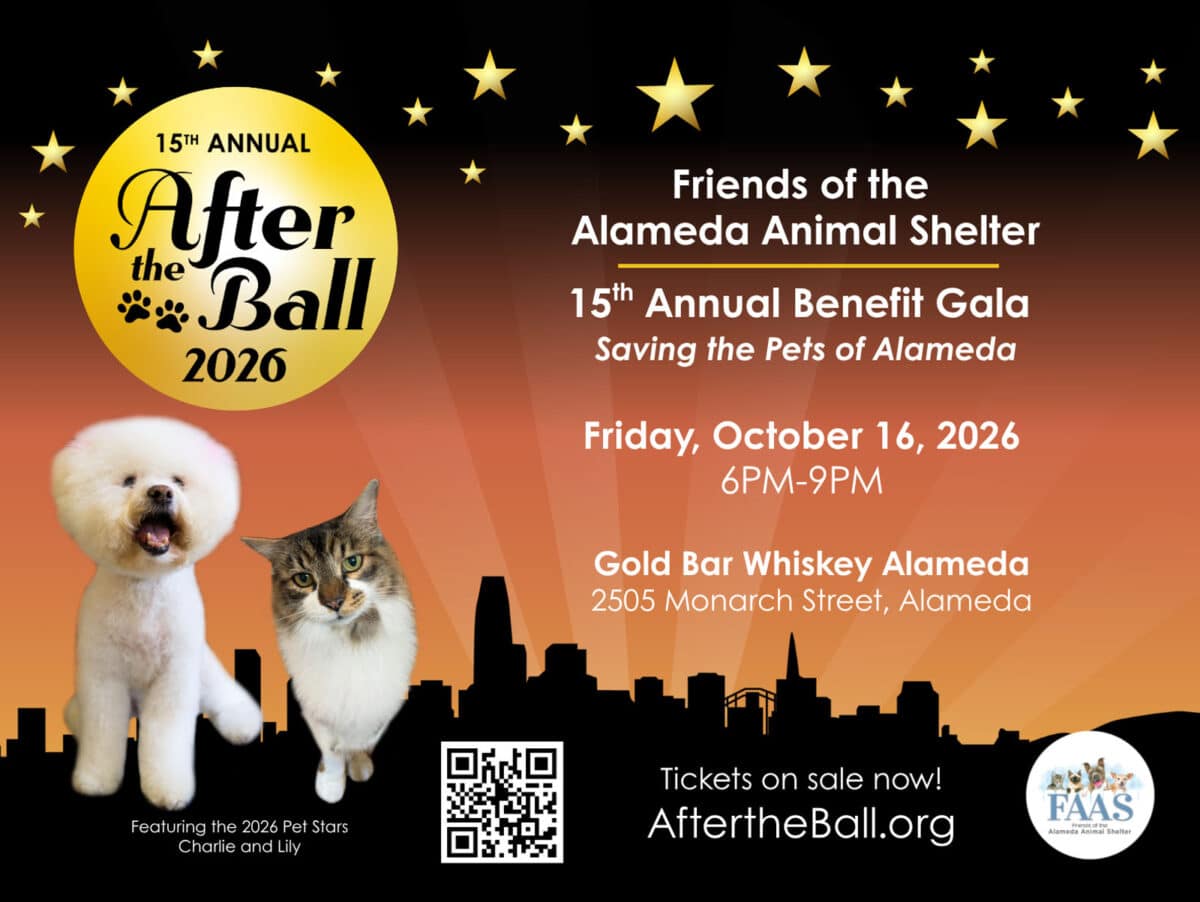Alameda Post - A poster for the After the Ball FAAS fundraiser.