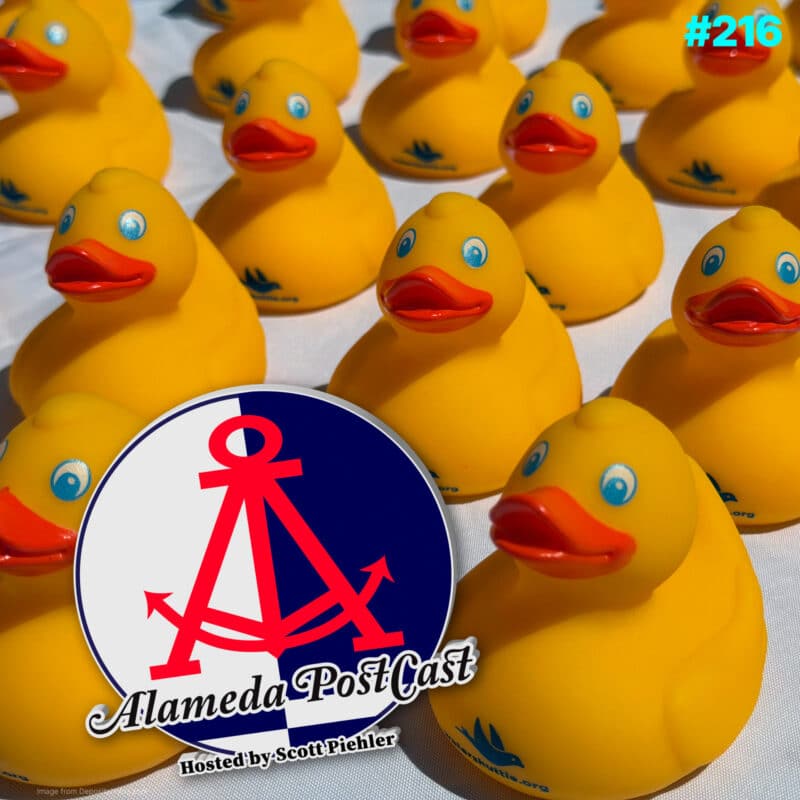 Alameda PostCast episode 216 for August 21, 2026