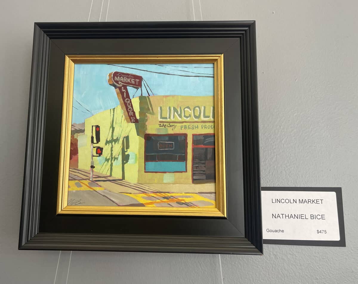 Alameda Post - A painting of Lincoln Market.
