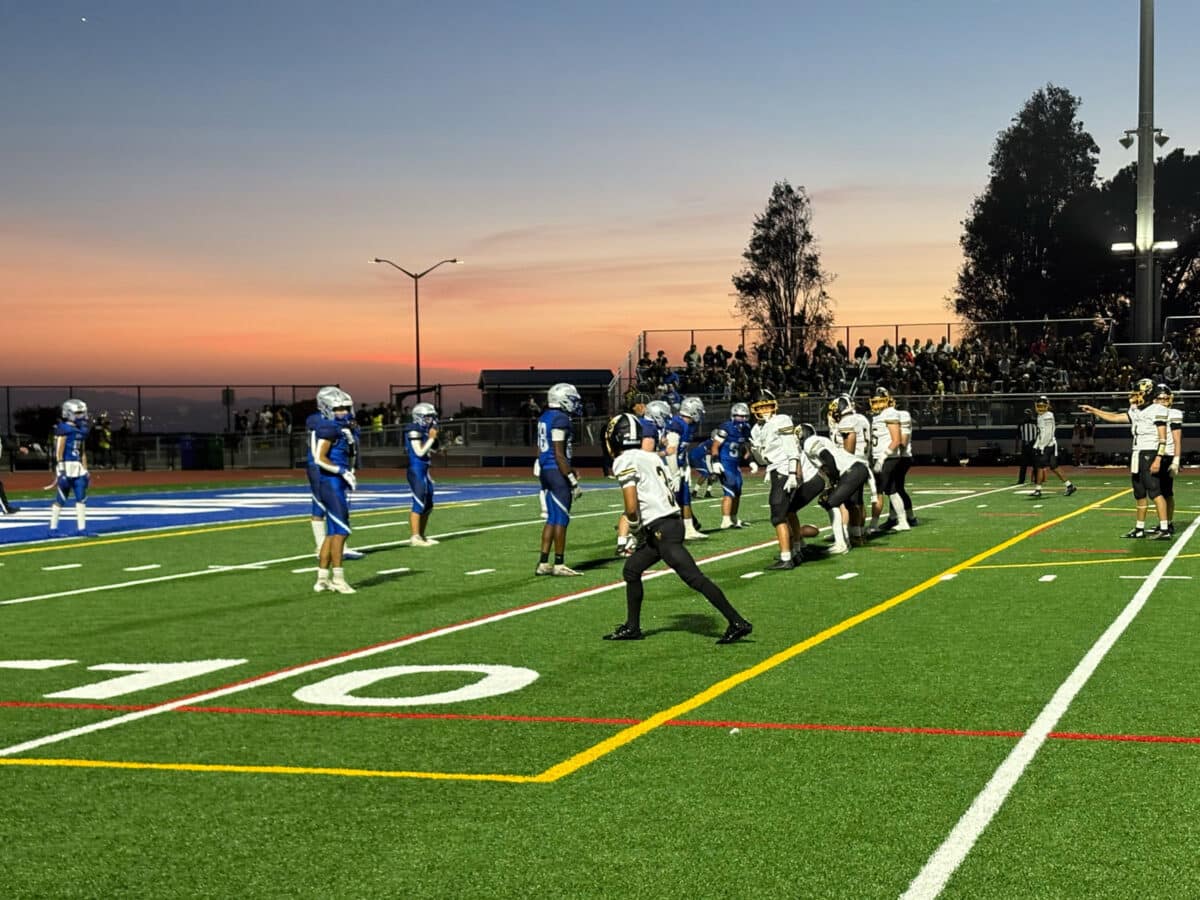 Alameda Post - high school football players on the field