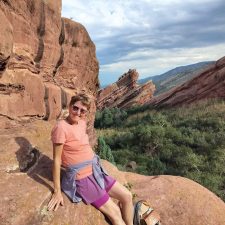 Alameda Post - Vicki Lapp poses on a hike