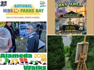 Alameda Post - A collage of posters and photos for upcoming events this week.