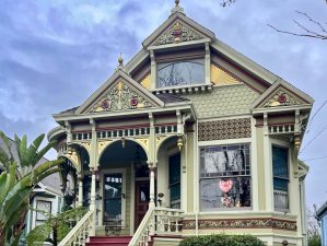 Alameda Post - An ornate Queen Anne style cottage.