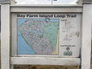 Alameda Post - Bear's Eye View for September 3, 2023 –  Bay Farm Island Loop Trail map