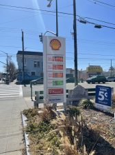 Alameda Post - Webster Shell gas prices