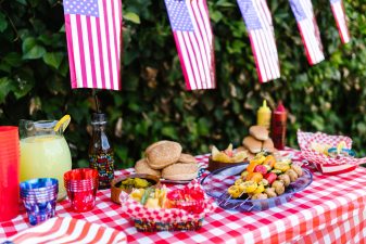 Alameda Post - a fourth of July backyard barbecue buffet