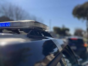 Alameda Post - The top of an APD car.