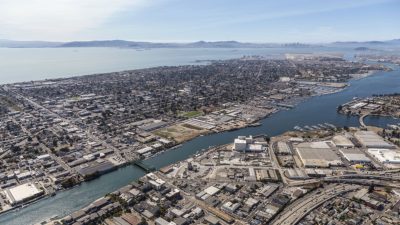 Alameda Post - Aerial view of Alameda Island