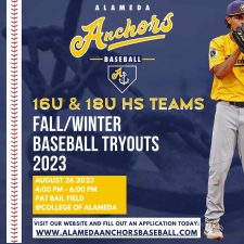 Alameda Post - Alameda Anchors high school team tryout posters