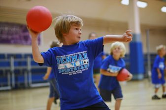 Alameda Post - Kids playing dodgeball